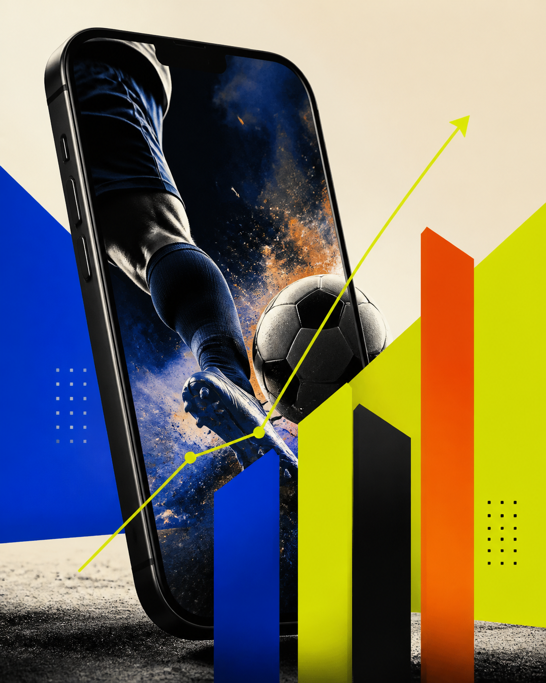 Concept visual for FoxScore app acquisition